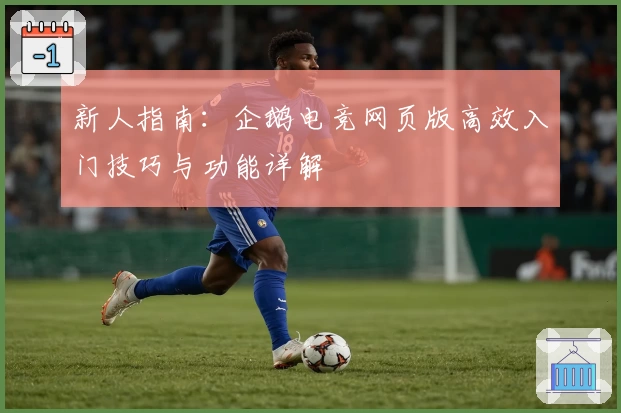 新人指南：企鹅电竞网页版高效入门技巧与功能详解